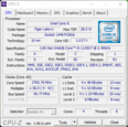 Informações sobre o sistema: CPU-Z CPU