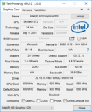 CPU-Z: HD Graphics 520