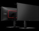 Monitores para jogos HyperX OMEN de 27 polegadas QD-OLED mostrando o design frontal e traseiro (Fonte da imagem: HP)