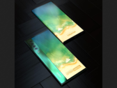 A OPPO projeta seu próprio projeto sobre o Mi Mix Alpha. (Fonte: LetsGoDigital)