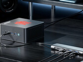 O EliteMini UM780 XTX em Obsidian Black. (Fonte da imagem: MINISFORUM)