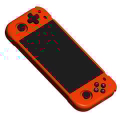 O XU40 H55 parece ter como modelo o Switch Lite, mas com um d-pad e um joystick esquerdo reposicionados. (Fonte da imagem: XU Retro via Retro Handhelds)