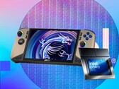 O MSI Claw 8 AI+ foi apresentado pela primeira vez na IFA 2025. (Fonte da imagem: MSI, Intel, editado)
