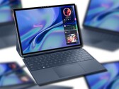 O Dell XPS 9315t 2 em 1 conversível parece nítido em um azul sutil. (Fonte da imagem: @evleaks - editado)