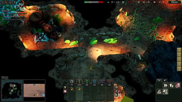 Na foto: Uma captura de tela da jogabilidade de Empires of the Undergrowth.