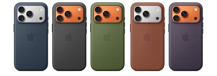 Estojos TechWoven. (Fonte da imagem: Apple)