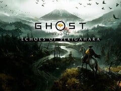 Imagem promocional principal de Ghost of Yōtei: Echoes of Sekigahara.