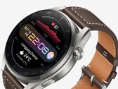 Pode ser uma questão de semanas até que a Huawei substitua o Watch 3 Pro, na foto. (Fonte da imagem: Huawei)