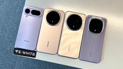 O Honor Magic 8 Pro Air e o Honor Magic 8 RSR complementarão os dois telefones principais regulares Honor Magic 8 na China. (Fonte da imagem: Weibo)