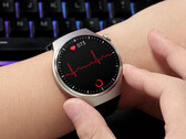 O novo smartwatch Kospetfit iHeal 5 promete vários recursos de saúde. (Imagem: Kospetfit)