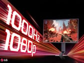 O LG UltraGear 25G590B é equipado com uma tela FHD de 1000 Hz.