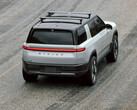 A traseira do Rivian R2.