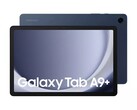 O Galaxy Tab A9 Plus em sua cor azul. (Fonte da imagem: WinFuture)
