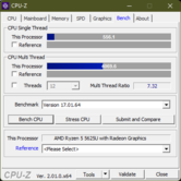 CPU-Z: Benchmark