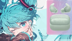 Serão vendidas apenas 500 unidades dos fones de ouvido Sony Hatsune Miku Linkbuds Fit. (Fonte da imagem: Sony)