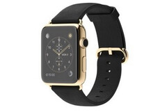 A Apple lançou os relógios inteligentes folheados a ouro em 2015. (Fonte de imagem: Apple/MacRumors)