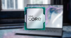 Os notebooks que contam com as CPUs Intel Raptor Lake-H podem fazer uma aparição no CES 2023. (Fonte: Dell on Unsplash, Intel-edited)