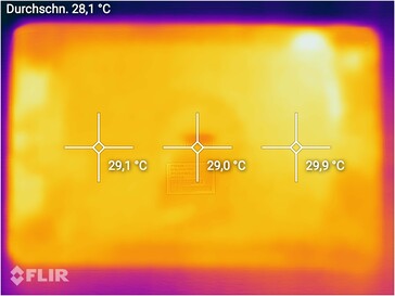 Huawei MatePad Pro (5G) - heat map