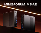 O Minisforum MS-A2 agora pode ser adquirido por US$ 200 a menos, sacrificando sua APU Ryzen 9 9955HX. (Fonte da imagem: Minisforum)