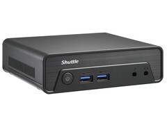 NE10N: Mini PC com processador Intel. (Fonte da imagem: Shuttle)