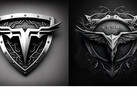 Logotipos Tesla gerados por IA (imagem: American Trucks)