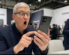 O deepfake viral mostra Tim Cook como um fã do Samsung Galaxy S25 Ultra. (Fonte da imagem: X, Noah Cat, @Cartidise, captura de tela).