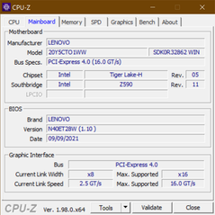 Placa principal CPU-Z