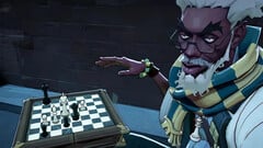 Uma imagem de Solomon, o mago do xadrez de Deadlock