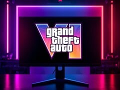 Versão para PC do GTA 6 exibida no monitor