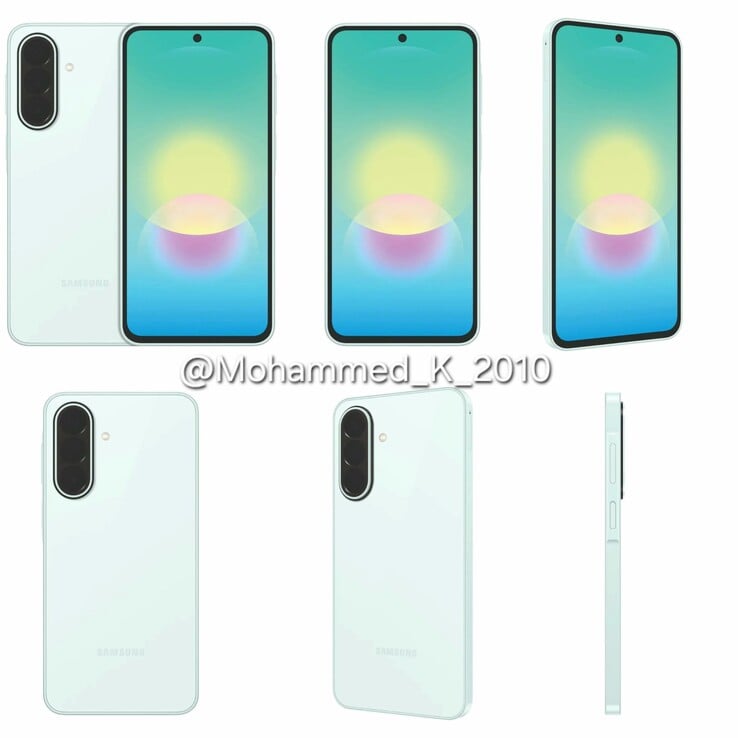 Surgiu a nova cor Awesome Mint para o futuro Samsung Galaxy A27.