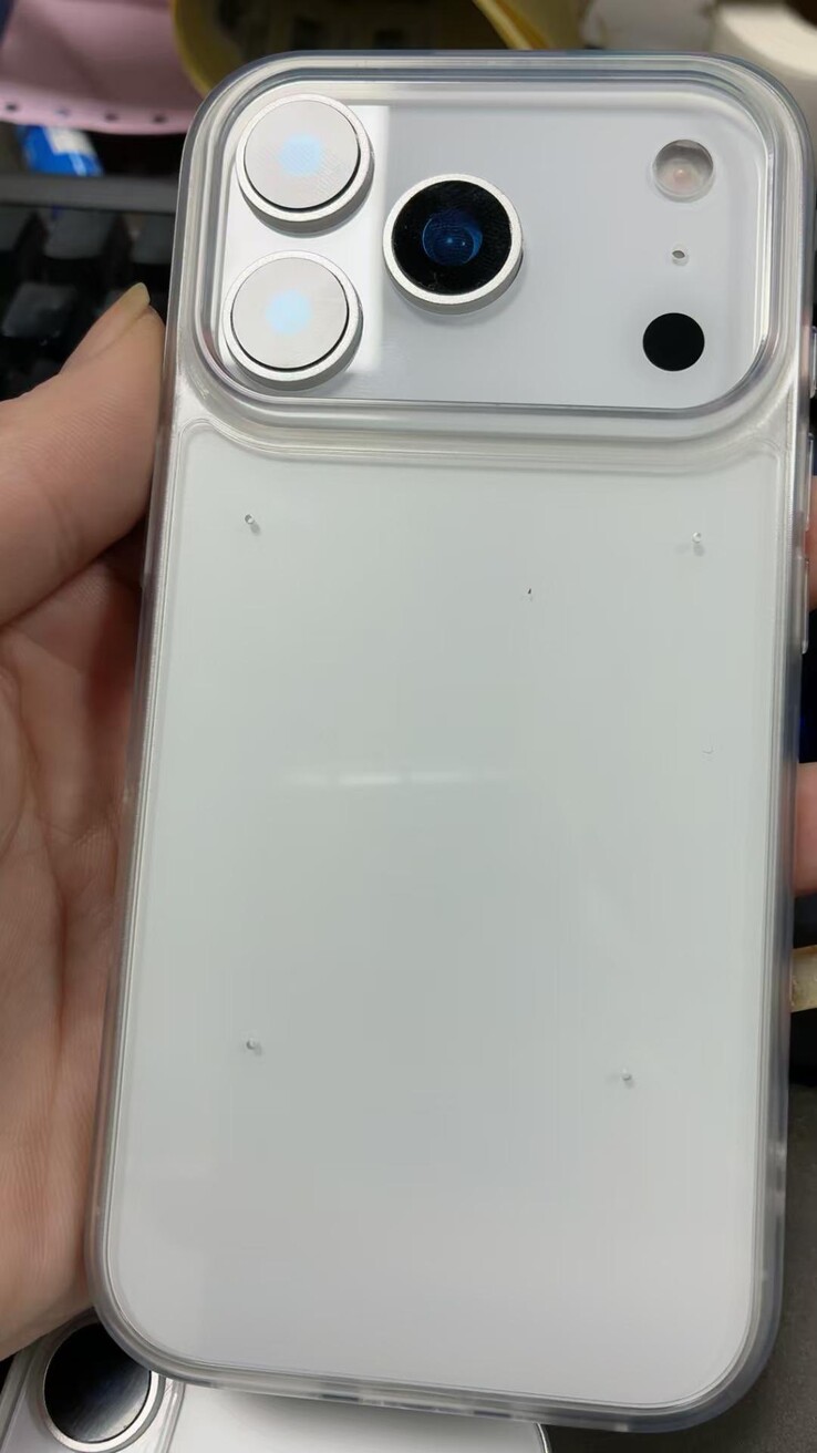 O "iPhone 17 Pro". (Fonte: Majin Bu via X)