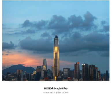 Amostra da câmera de 200 MP do Magic 8 Pro (Fonte da imagem: Guo Rui)