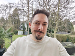 Uma selfie com o Poco Pad X1