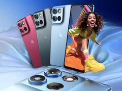 O Moto G Max parece ser uma versão renomeada do G57 Power. Na foto: uma imagem promocional mostrando o design do celular (editada).