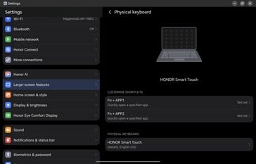Honor MagicPad 4 Teste o modo PC
