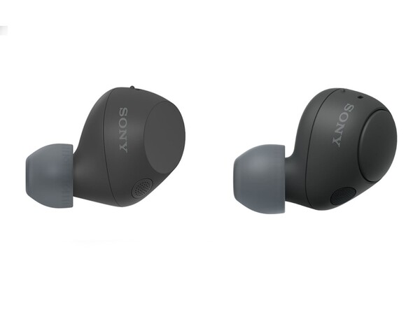 A Sony WF-C710N (l) e a Sony WF-C700N (r). (Fonte da imagem: Sony)