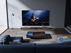 A TV global S Pro Mini LED series 2026 tem um pico de brilho de 1.700 nits e uma taxa de atualização de até 288 Hz. Na foto: uma imagem promocional de uma das novas TVs. (Fonte da imagem: Xiaomi)