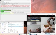 Latência máxima ao reproduzir material de vídeo 4K
