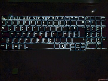 Iluminação do teclado 