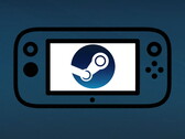 Um protótipo 'SteamPal' supostamente se parece com um Nintendo Switch mais amplo. (Fonte de imagem: NotebookCheck)