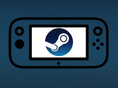 Um protótipo 'SteamPal' supostamente se parece com um Nintendo Switch mais amplo. (Fonte de imagem: NotebookCheck)