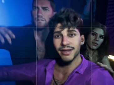 Captura de tela do segundo trailer do GTA 6, aos 2:05.