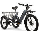 O Buzz Cerena T2 e-trike possui uma bateria de 500 Wh e oferece até 40 milhas (64,3 km) de alcance (Fonte da imagem: Buzz)