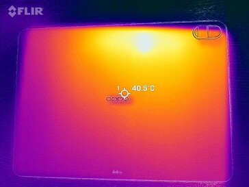 Temperaturas da superfície: Fundo