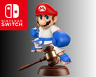 Um Mario lutando apareceu acima do martelo do juiz (Fonte da imagem: Nintendo of America com edições)