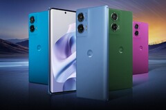 O Moto G96 5G possui uma tela FHD+ pOLED curva de 144 Hz (Fonte da imagem: Motorola)