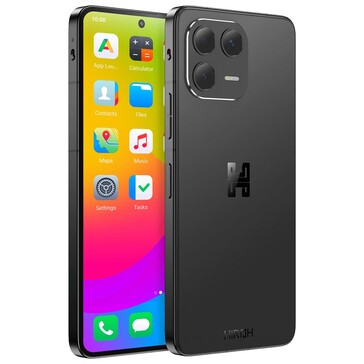 Frente e verso do celular Hiroh. (Fonte da imagem: Murena)