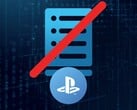 Exibição do banner informando que os servidores da PSN estão fora do ar