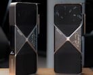 Dois cartões Founders Edition assinados por Jensen Huang. (Fonte da imagem: Nvidia) 