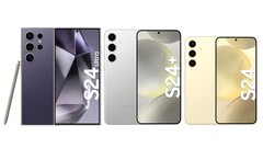 Muitas informações novas sobre a série Samsung Galaxy S24 vazaram antes do último fim de semana de 2023. (Imagens via @MysteryLupin, editadas)